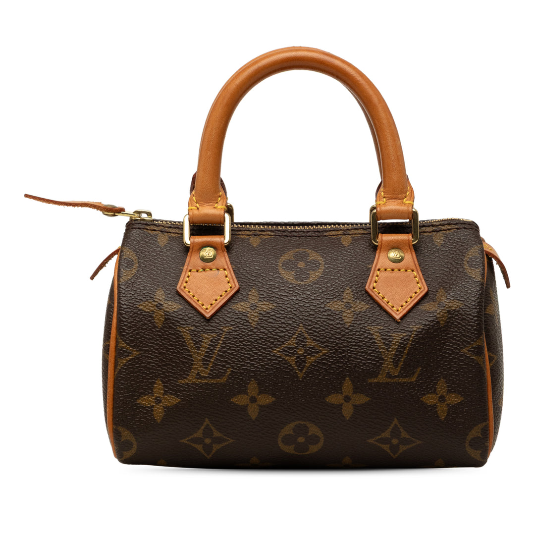 Louis Vuitton Speedy HL Mini Monogram Marron – vue principale – GABY PARIS