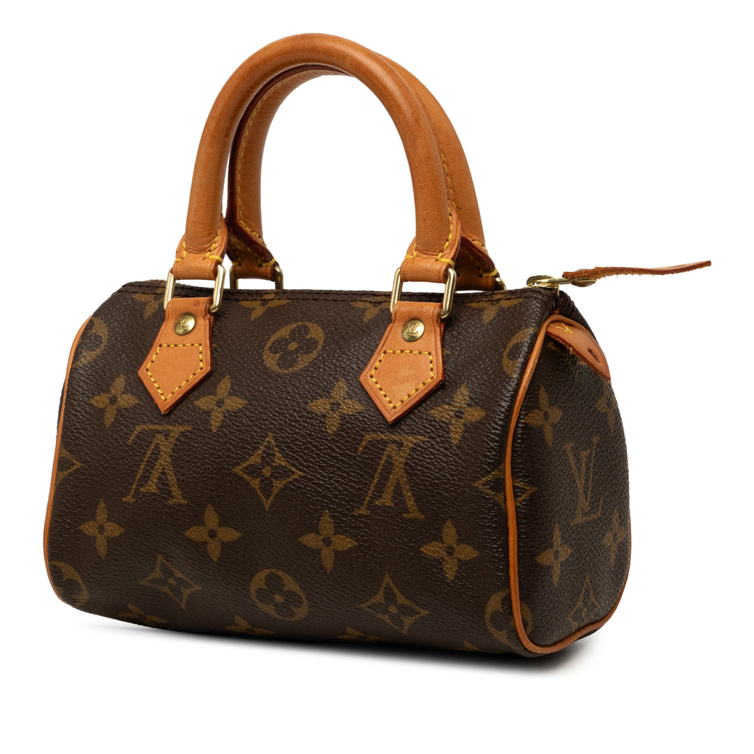 Louis Vuitton Speedy HL Mini Monogram Marron – vue 2 – GABY PARIS