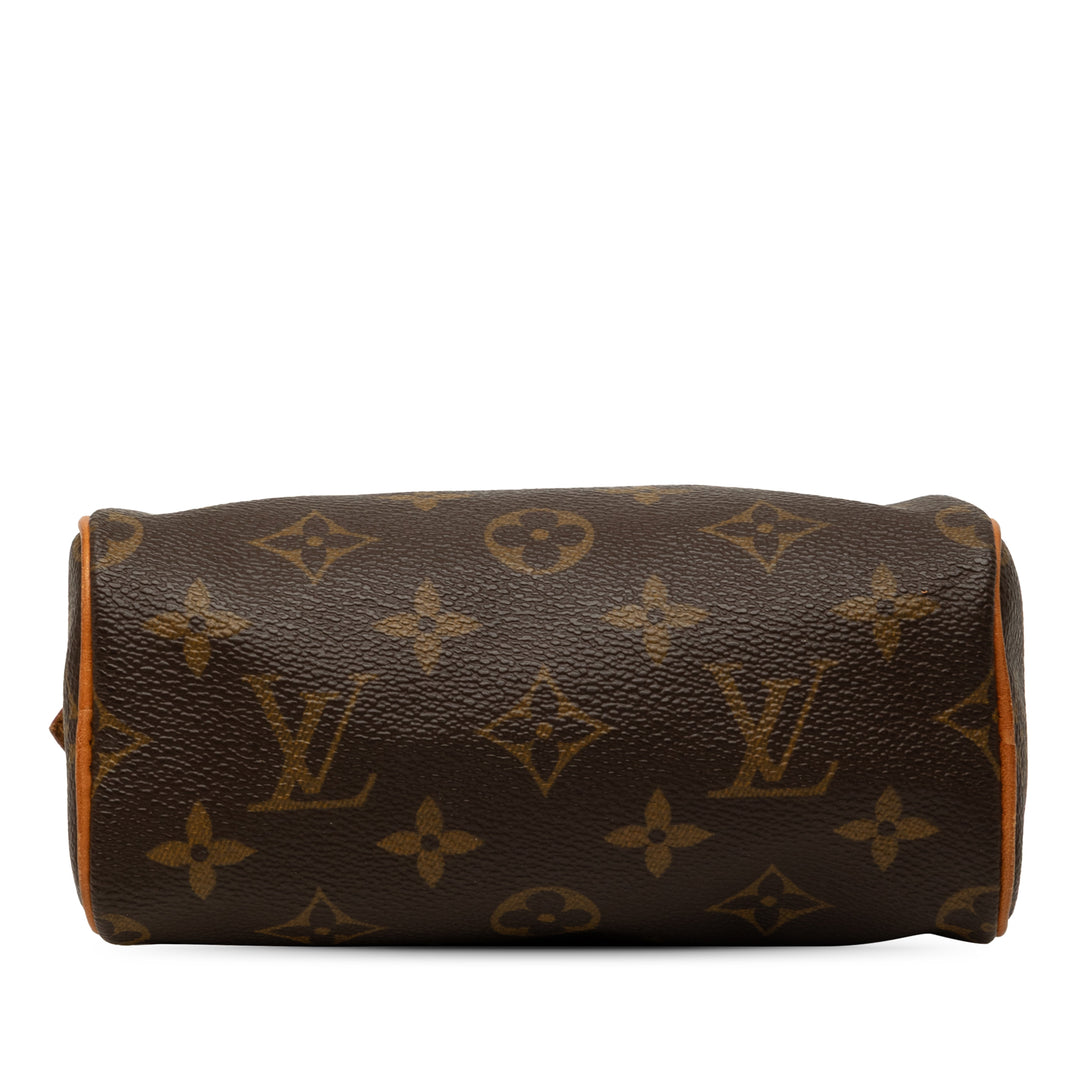 Louis Vuitton Speedy HL Mini Monogram Marron – vue 3 – GABY PARIS