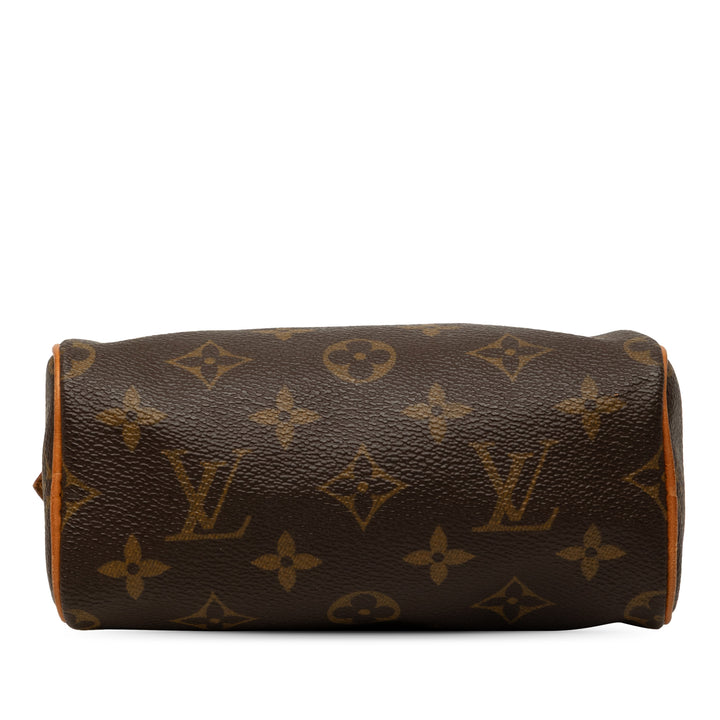 Louis Vuitton Speedy HL Mini Monogram Marron – vue 3 – GABY PARIS