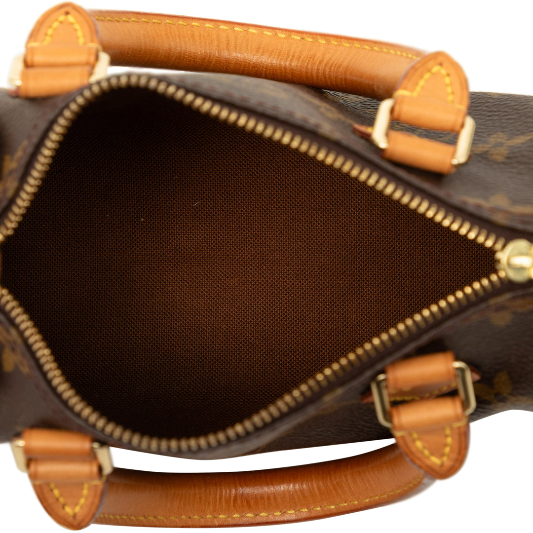 Louis Vuitton Speedy HL Mini Monogram Marron – vue 4 – GABY PARIS