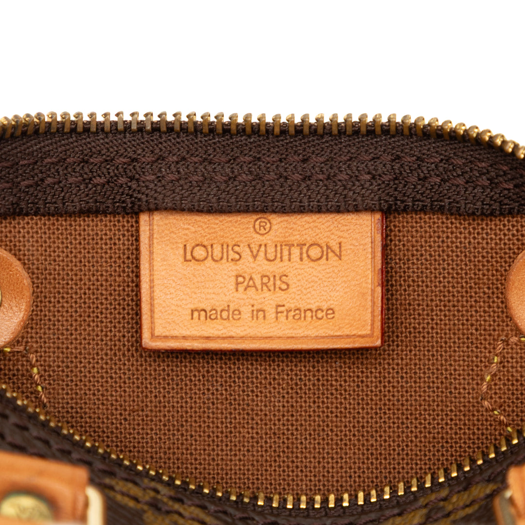 Louis Vuitton Speedy HL Mini Monogram Marron – vue 5 – GABY PARIS