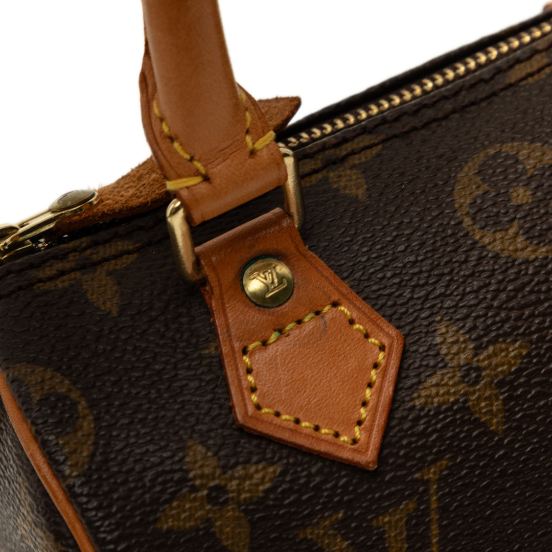 Louis Vuitton Speedy HL Mini Monogram Marron – vue 6 – GABY PARIS