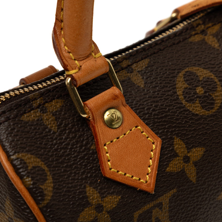 Louis Vuitton Speedy HL Mini Monogram Marron – vue 7 – GABY PARIS