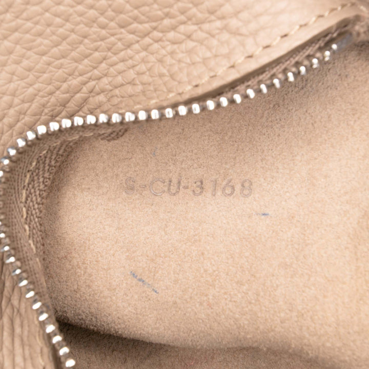 Small Grained Calfskin Big Bag Brown - Gaby Paris