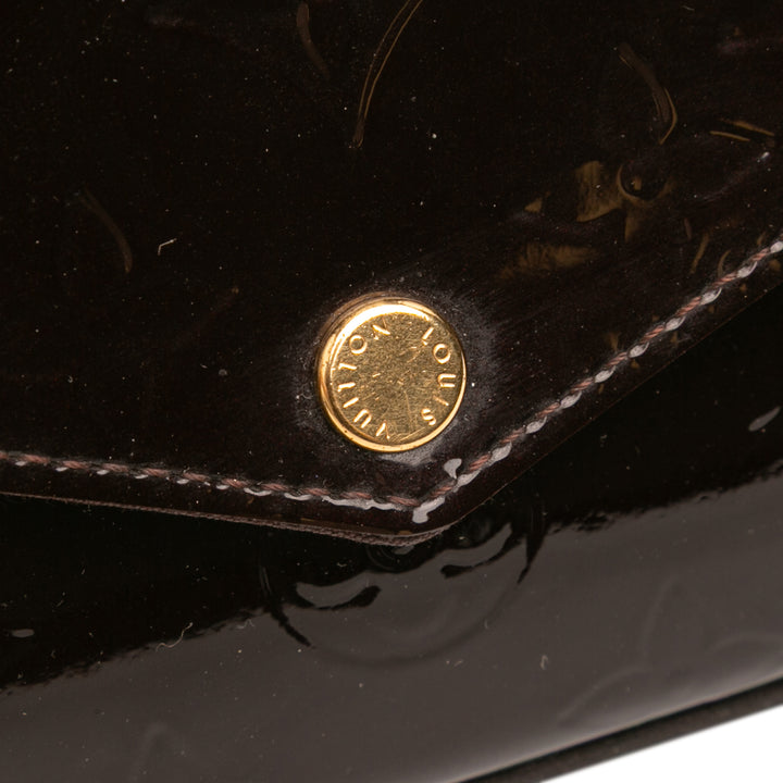 Louis Vuitton Monogram Vernis Pochette Felicie Violet