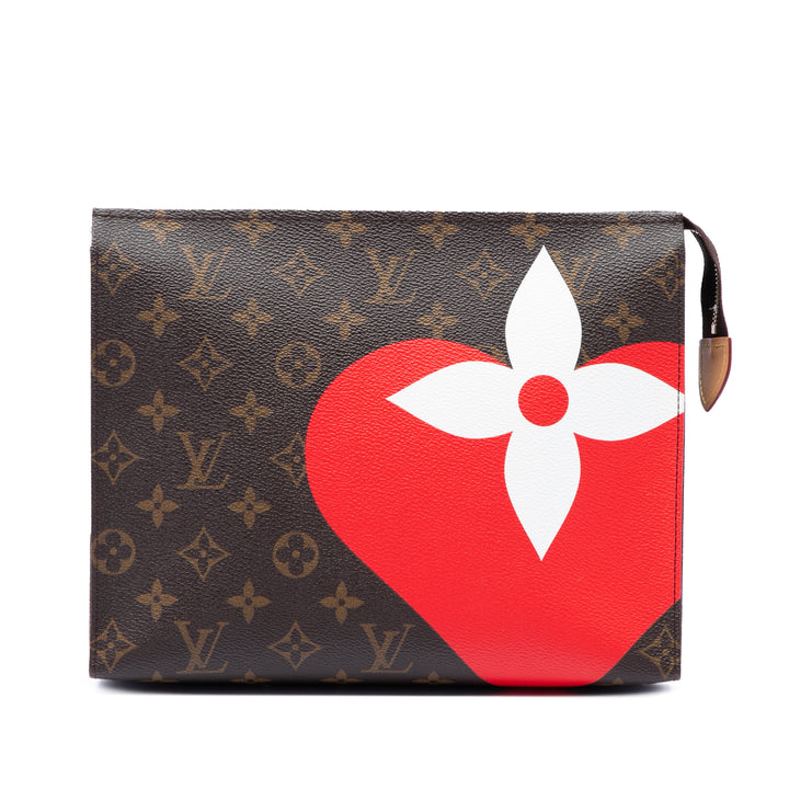 Louis Vuitton Game On Trousse de toilette 26 Monogram Marron