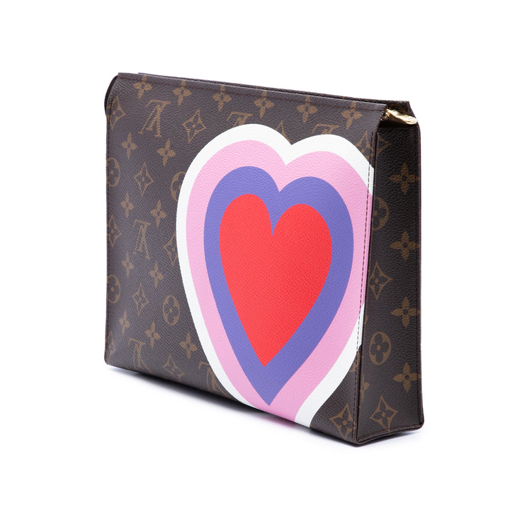 Louis Vuitton Game On Trousse de toilette 26 Monogram Marron