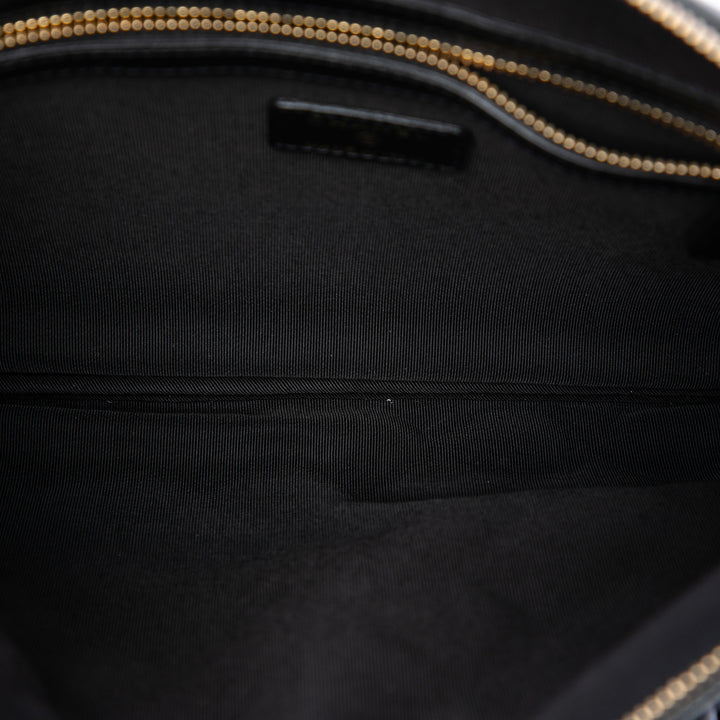 Chanel CC Matelassé Cuir d’agneau Pochette with Mini à rabat Purse