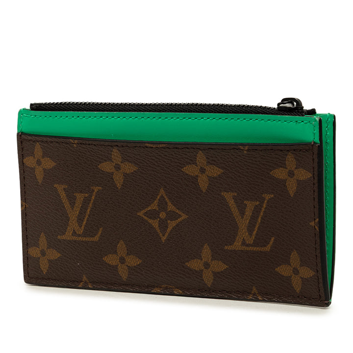 Louis Vuitton Macassar Coin Porte-cartes Monogram Marron