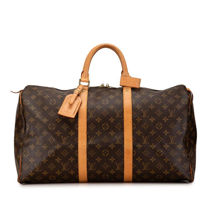 Monogram Keepall 50 Brown - Gaby Paris