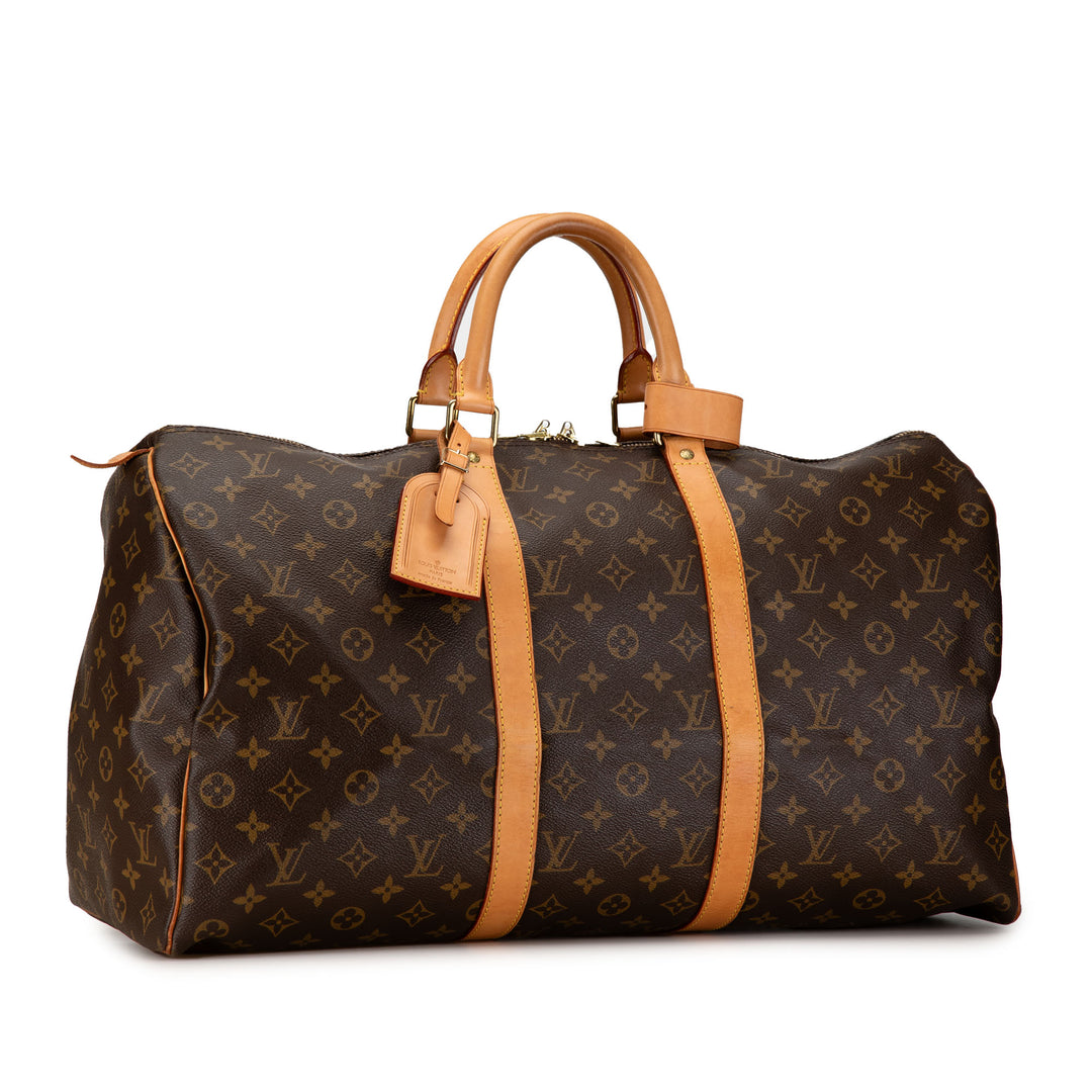 Monogram Keepall 50 Brown - Gaby Paris