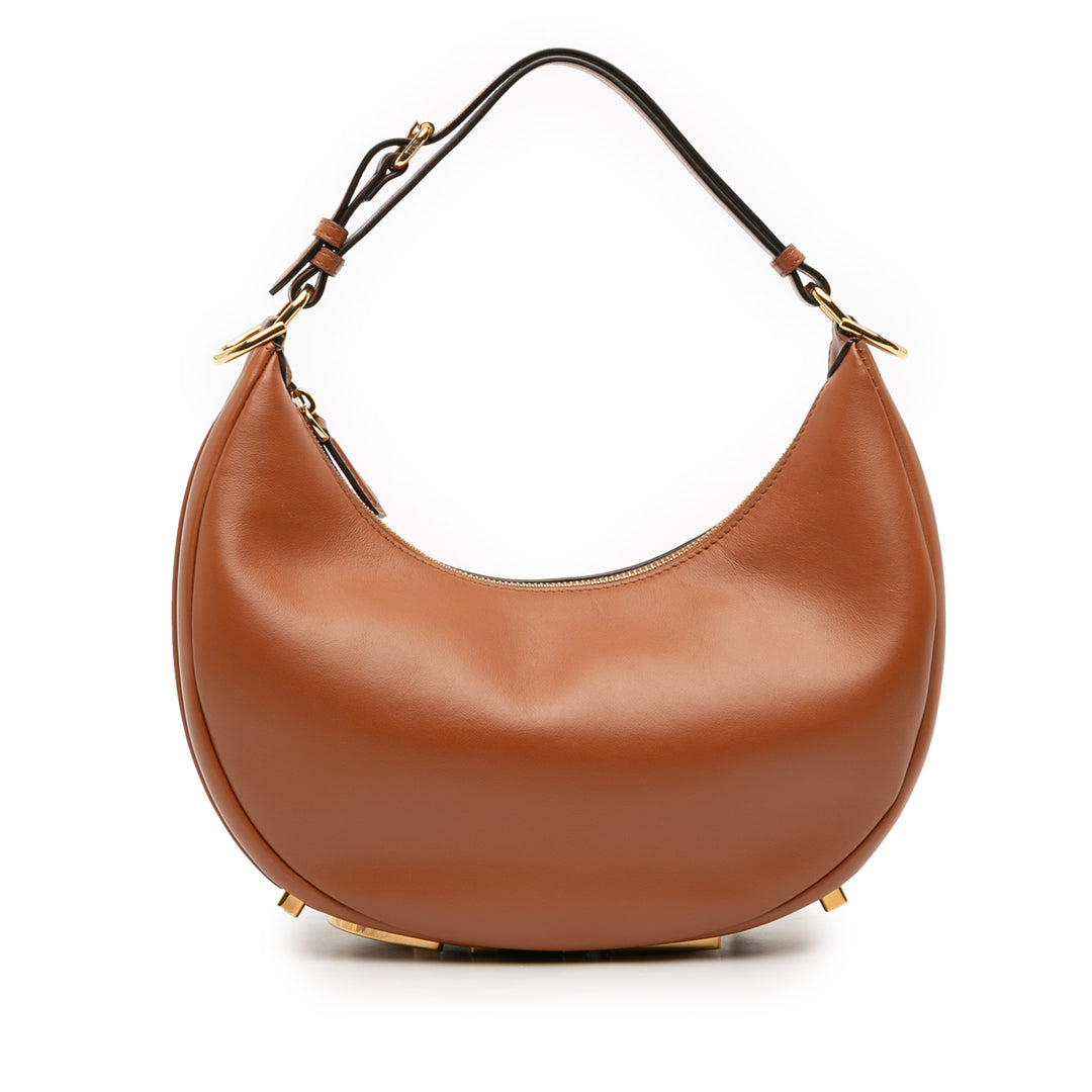 Fendi Small Cuir Fendigraphy Hobo