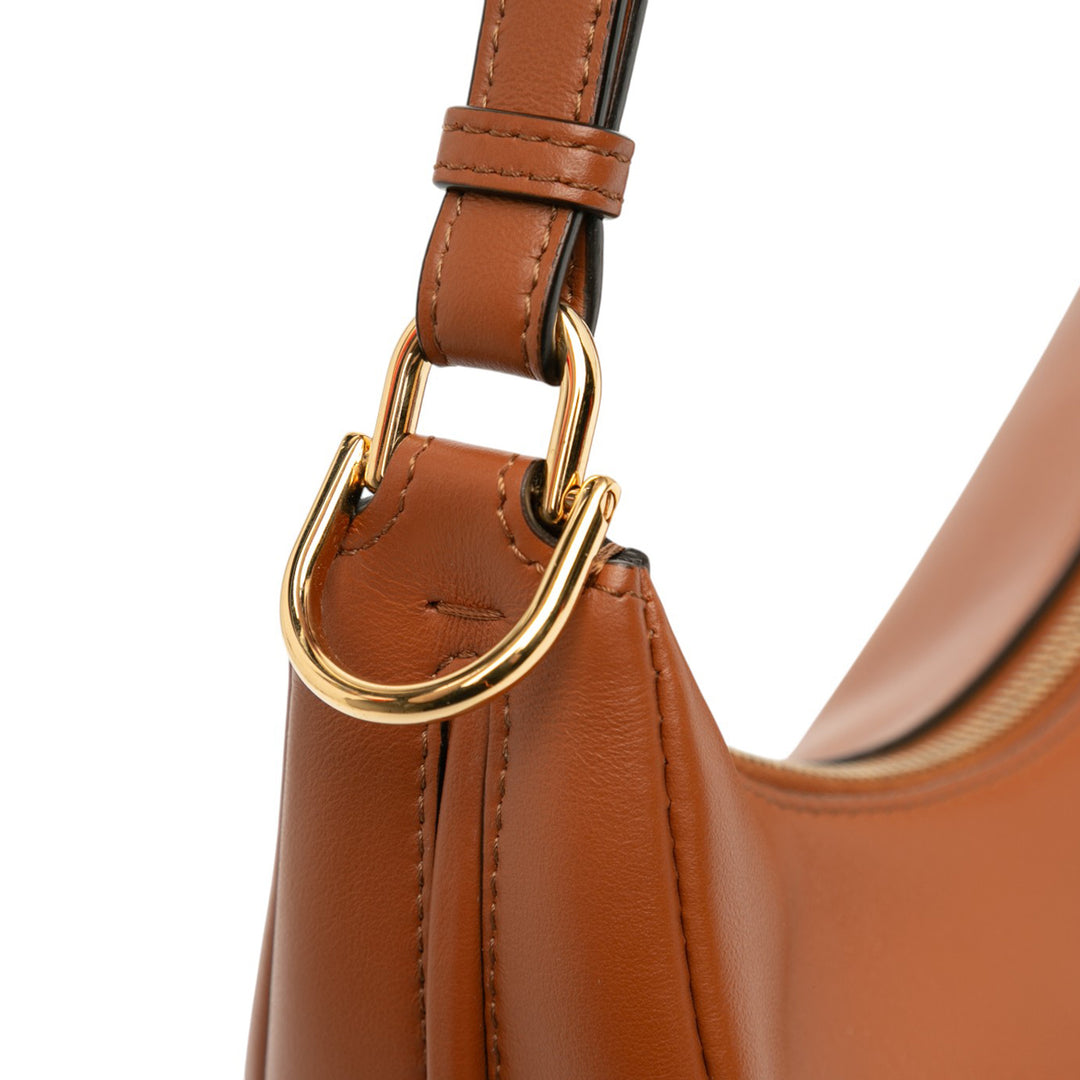 Fendi Small Cuir Fendigraphy Hobo