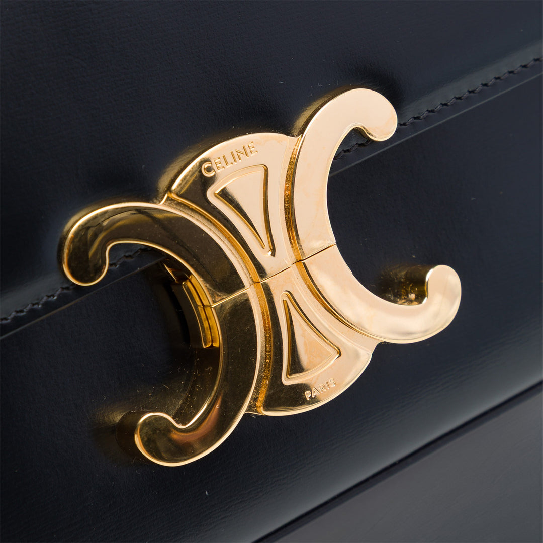 Celine brillant Triomphe Claude Sac Cuir de veau