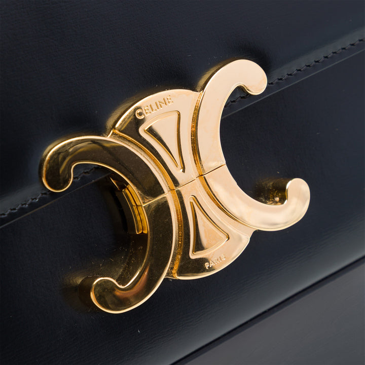 Celine brillant Triomphe Claude Sac Cuir de veau