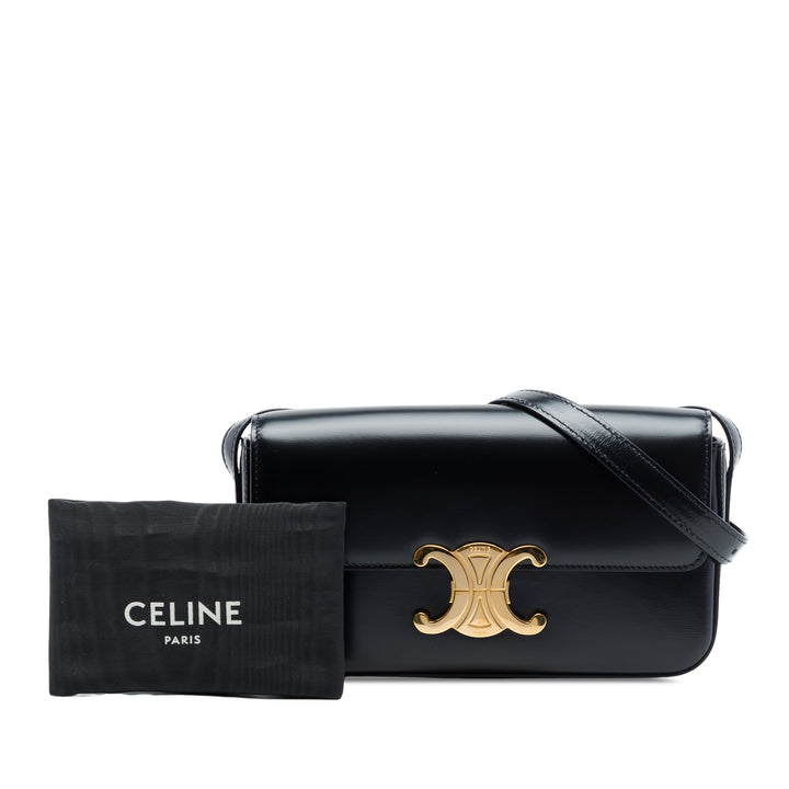 Celine brillant Triomphe Claude Sac Cuir de veau
