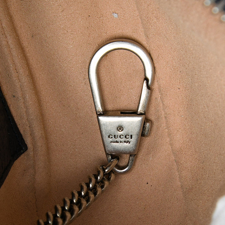 Gucci Sac porté épaule Web Ophidia GG Supreme Mini Noir – vue 5 – GABY PARIS