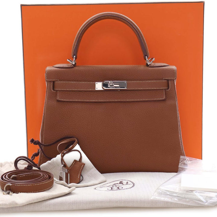 Hermès Togo Kelly II Retourne 28