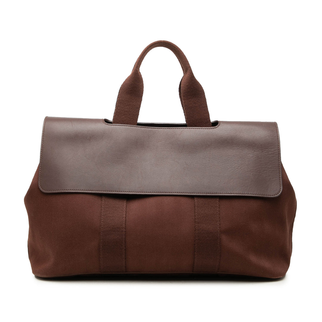 Hermès Valparaiso MM Swift Marron – vue principale – GABY PARIS