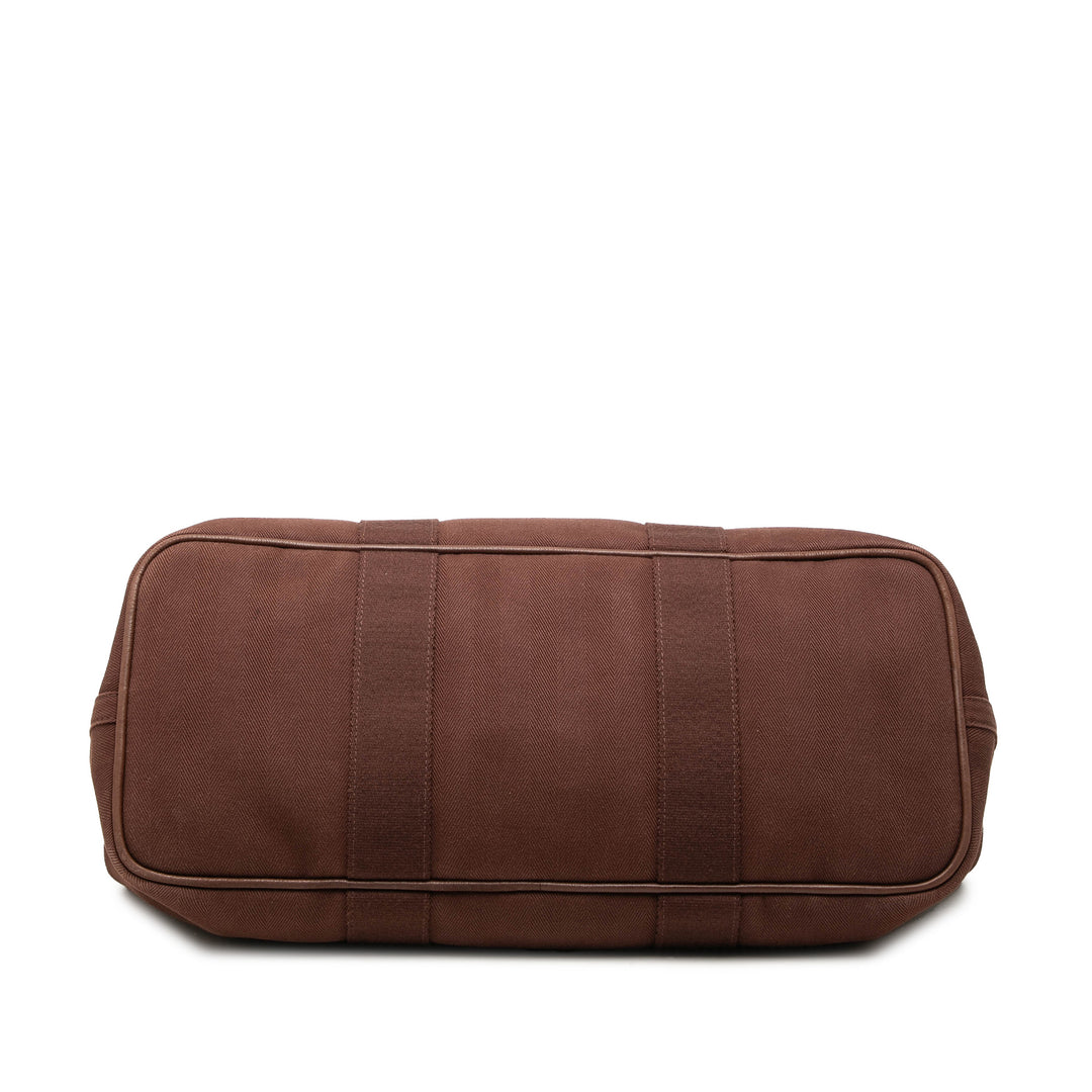Hermès Valparaiso MM Swift Marron – vue 3 – GABY PARIS