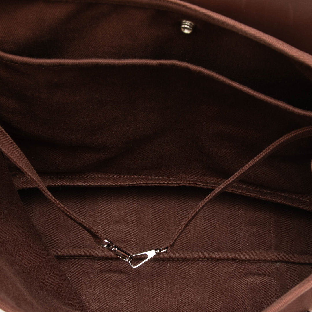 Hermès Valparaiso MM Swift Marron – vue 4 – GABY PARIS