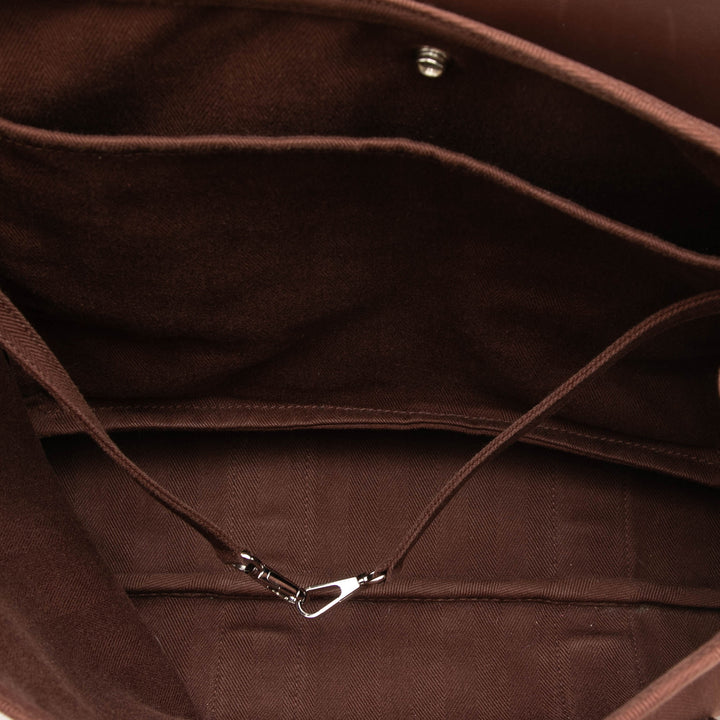 Hermès Valparaiso MM Swift Marron – vue 4 – GABY PARIS