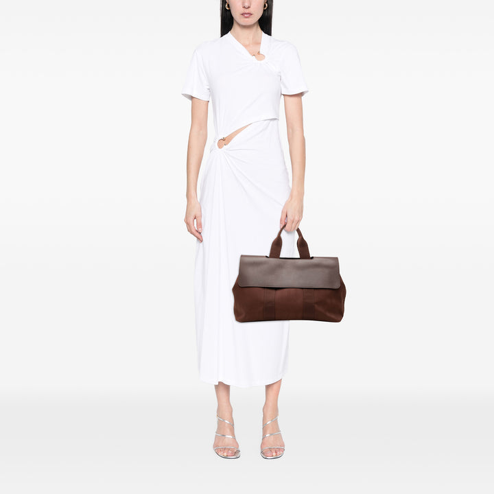 Hermès Valparaiso MM Swift Marron – vue 6 – GABY PARIS