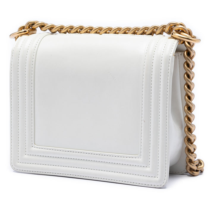 Chanel Square Cuir de veau Boy Reverso à rabat
