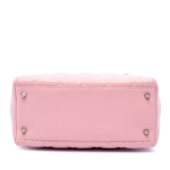 Dior Medium Cuir d’agneau Cannage Lady Dior