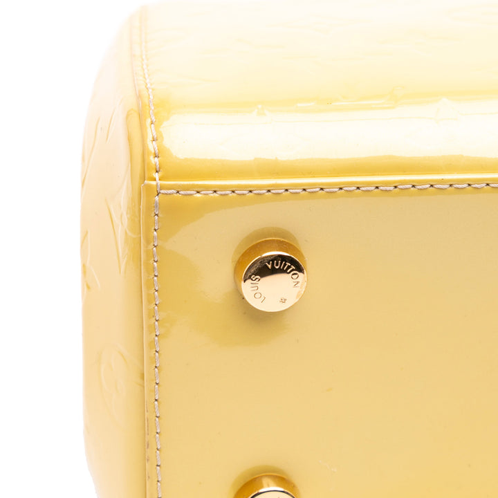 Monogram Vernis Brea MM Yellow - Gaby Paris