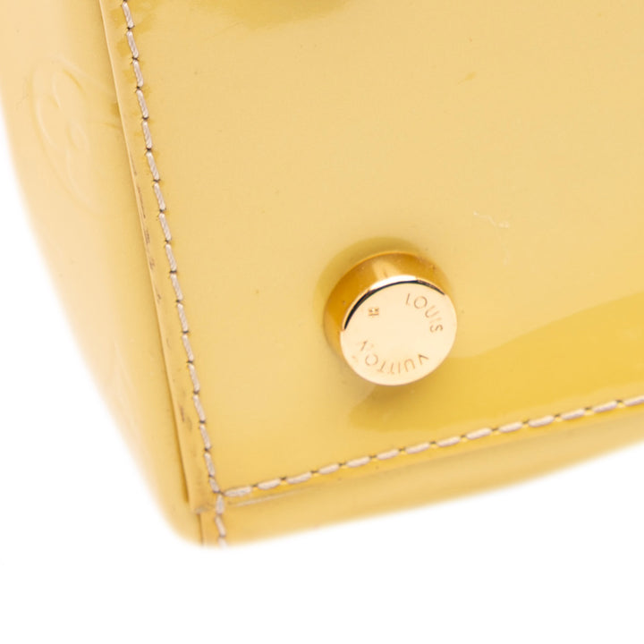 Monogram Vernis Brea MM Yellow - Gaby Paris