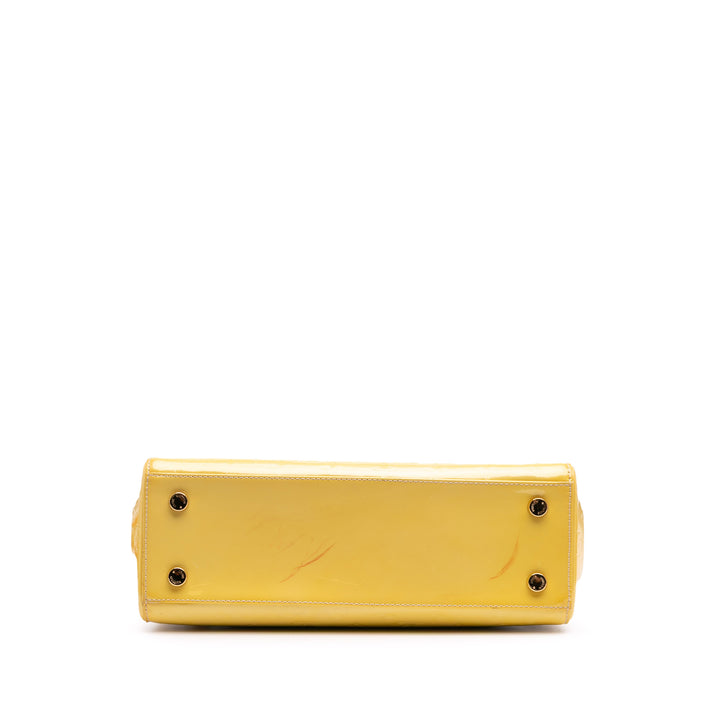 Monogram Vernis Brea MM Yellow - Gaby Paris