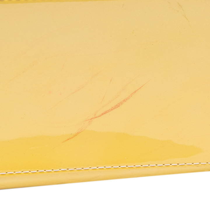Monogram Vernis Brea MM Yellow - Gaby Paris