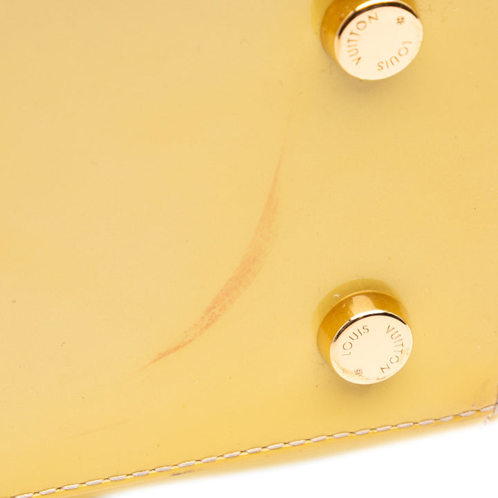 Monogram Vernis Brea MM Yellow - Gaby Paris