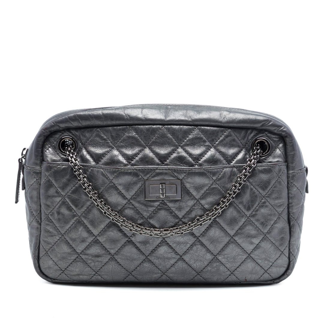 Chanel Large Matelassé Cuir de veau Reissue 2.55 Sac caméra