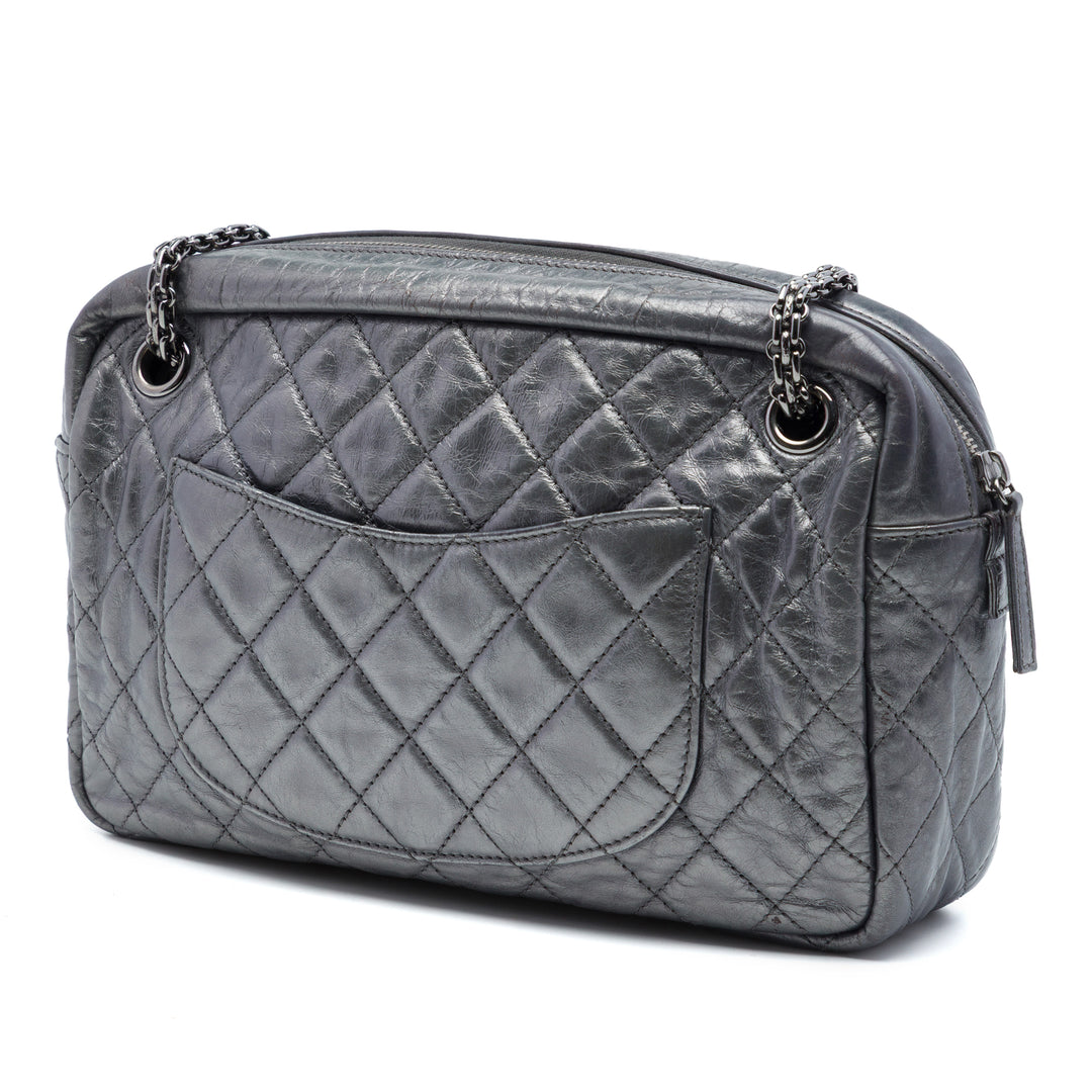 Chanel Medium Metallic Matelassé Cuir de veau Reissue 2.55 Sac caméra