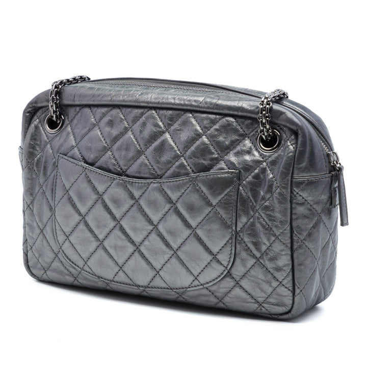 Chanel Medium Metallic Matelassé Cuir de veau Reissue 2.55 Sac caméra