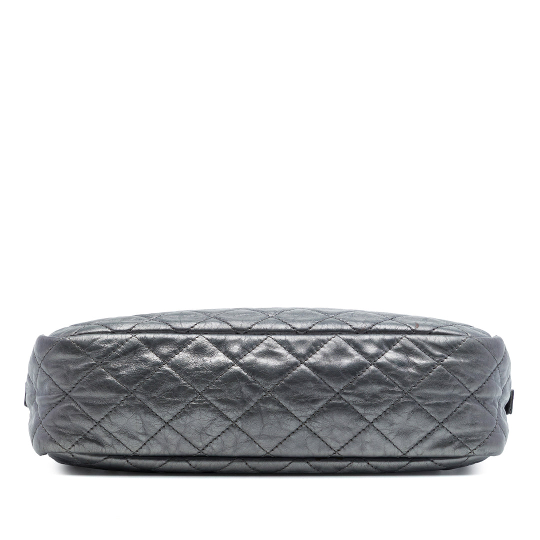 Chanel Medium Metallic Matelassé Cuir de veau Reissue 2.55 Sac caméra