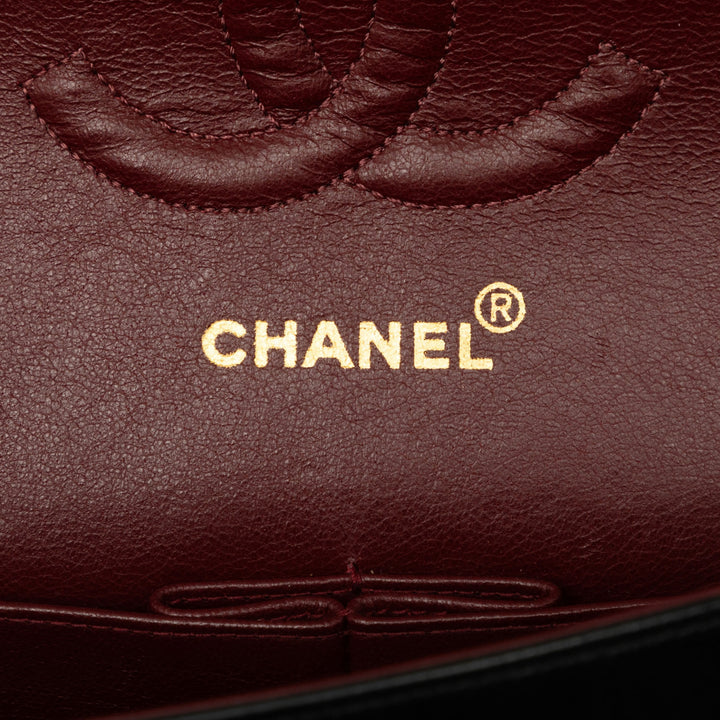 Chanel Classic Double rabat Moyen Cuir d'agneau Noir – vue 5 – GABY PARIS