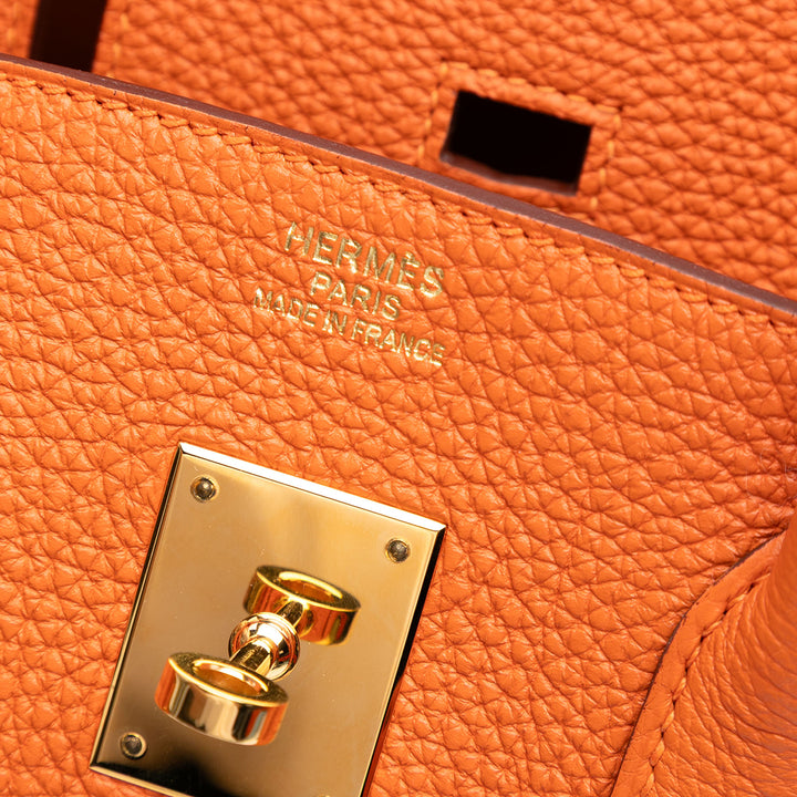 Hermès Togo Birkin Retourne 35 Orange – GABY PARIS Authentique