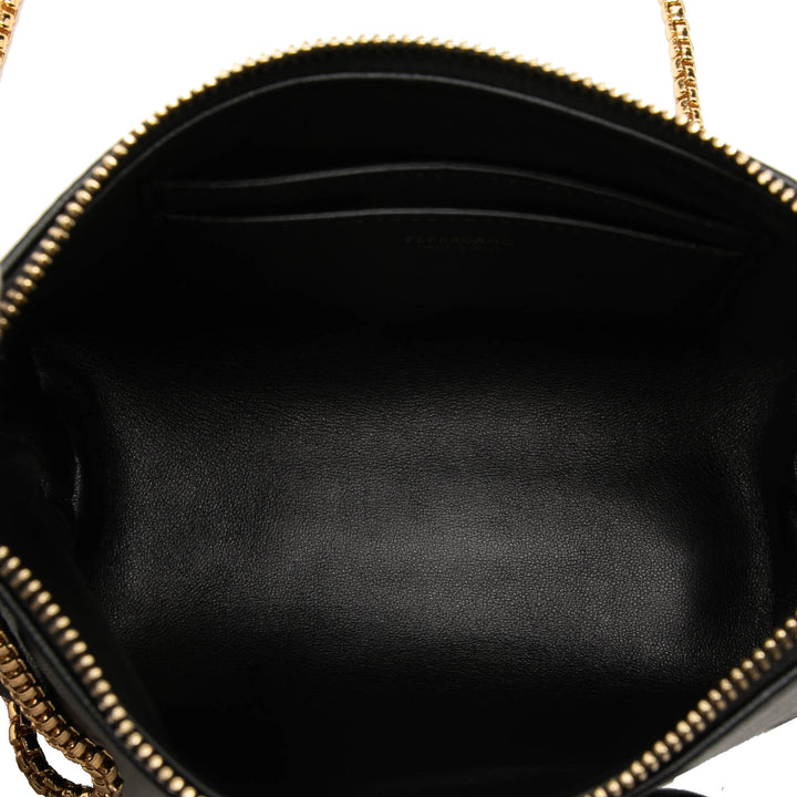 Vara Bow Chaîne Sac Mini Noir
