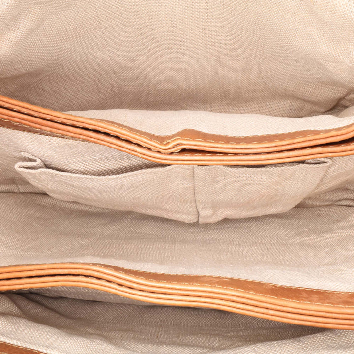 GG Canvas Marrakech Crossbody Brown - Gaby Paris