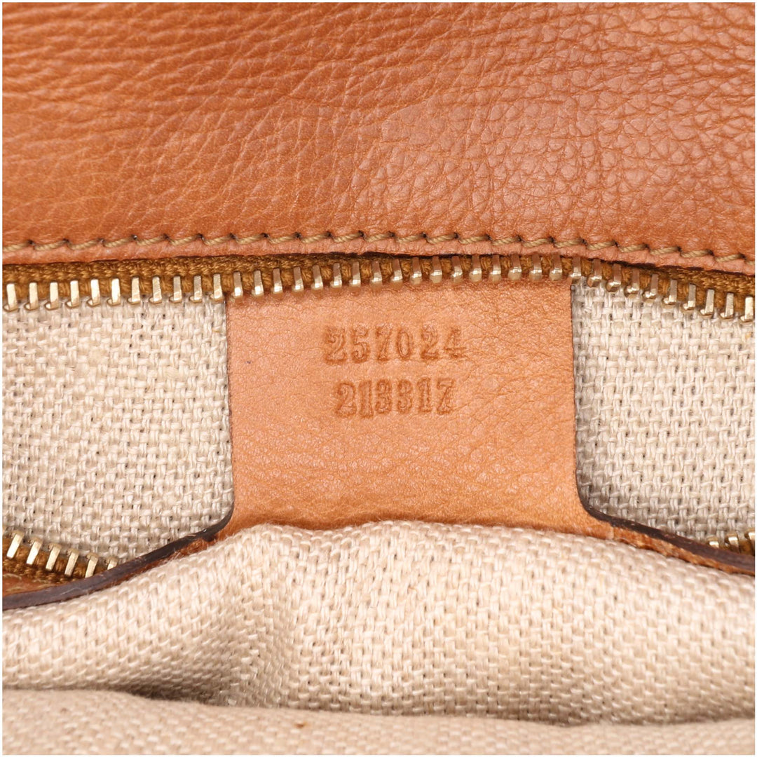 GG Canvas Marrakech Crossbody Brown - Gaby Paris