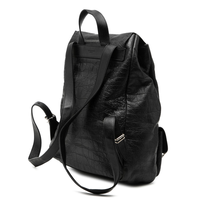 Saint Laurent Croc embossé Cuir Festival Sac à dos