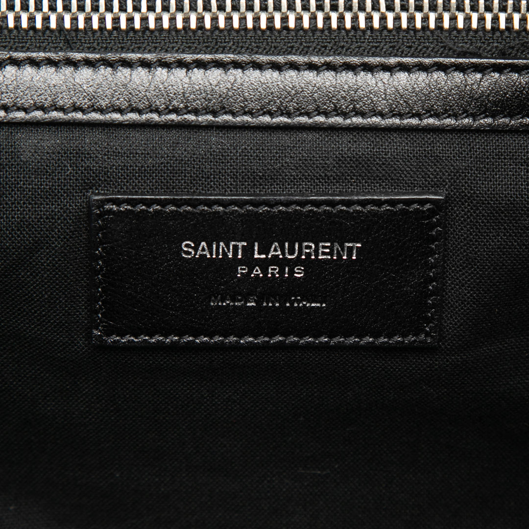 Saint Laurent Croc embossé Cuir Festival Sac à dos
