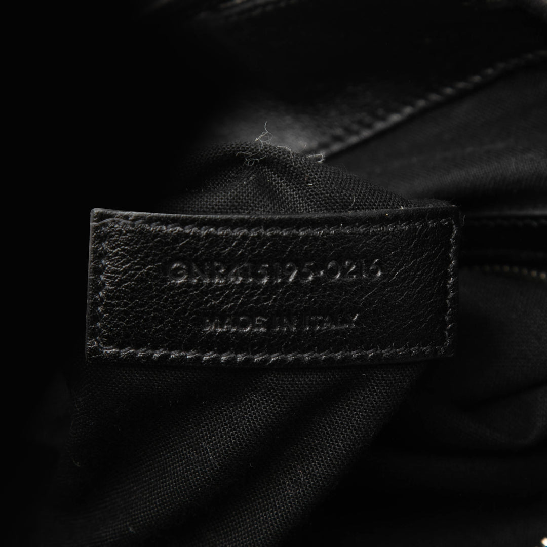 Saint Laurent Croc embossé Cuir Festival Sac à dos
