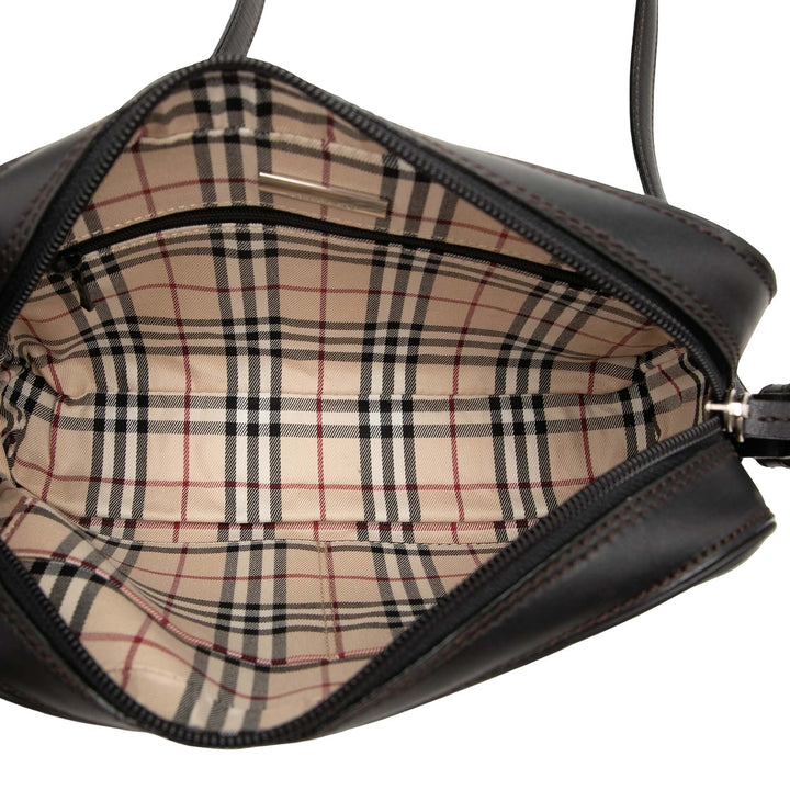 Burberry Sac bandoulière Cuir de veau Marron – vue 4 – GABY PARIS