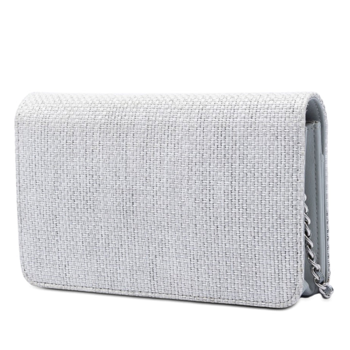 Chanel Toile Deauville Wallet on Chain