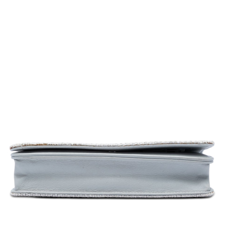 Chanel Toile Deauville Wallet on Chain